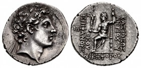 SELEUKID EMPIRE. Antiochos IV Epiphanes. 175-164 BC. AR Tetradrachm (32mm, 16.39 g, 1h). Antioch on the Orontes mint. Series 3, struck 168-164 BC.
