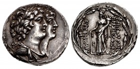 PHOENICIA, Tripolis. Late 2nd century BC. AR Tetradrachm (28.5mm, 15.17 g, 1h). Dated CY 18 (95/4 BC).
