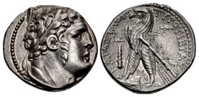 PHOENICIA, Tyre. 126/5 BC-AD 65/6. AR Shekel (28.5mm, 14.25 g, 12h). Dated CY 4 (123/2 BC).