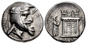 KINGS of PERSIS. Ardaxšir (Artaxerxes) I. 3rd century BC. AR Drachm (17mm, 4.27 g, 7h). Istakhr (Persepolis) mint.