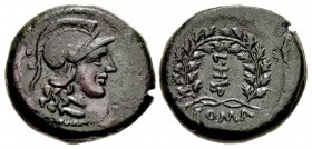L. Hostilius Tubulus. 105 BC. Æ Uncia (17.5mm, 5.76 g, 8h). Rome mint.