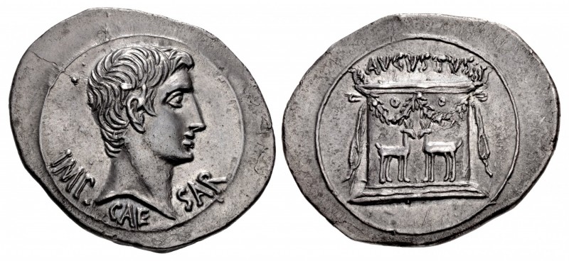 Augustus. 27 BC-AD 14. AR Cistophorus (30mm, 11.61 g, 11h). Ephesus mint. Struck...