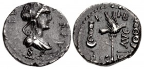 Civil War. AD 68-69. AR Denarius (16mm, 3.09 g, 6h). Legionary issue. In the types of L. Clodius Macer. Carthage mint. Group I, circa spring-early Jun...