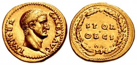 Galba. AD 68-69. AV Aureus (19mm, 7.26 g, 6h). Rome mint. Struck circa July AD 68-January AD 69.
