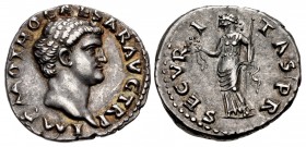 Otho. AD 69. AR Denarius (18mm, 3.49 g, 6h). Rome mint. Struck 15 January–8 March.