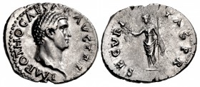 Otho. AD 69. AR Denarius (21mm, 3.45 g, 6h). Rome mint. Struck 15 January-8 March.