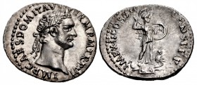 Domitian. AD 81-96. AR Denarius (20.5mm, 3.23 g, 6h). Rome mint. Struck AD 86.