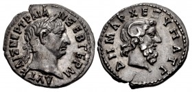 Trajan. AD 98-117. AR Hemidrachm (15.5mm, 2.02 g, 6h). Cyrene mint. Struck AD 100.