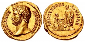Hadrian. AD 117-138. AV Aureus (20mm, 7.08 g, 6h). “Travel series” issue. Rome mint. Group 10, circa AD 130-133.