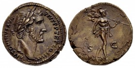Antoninus Pius. AD 138-161. Æ Sestertius (31mm, 21.24 g, 12h). Rome mint. Struck AD 147.