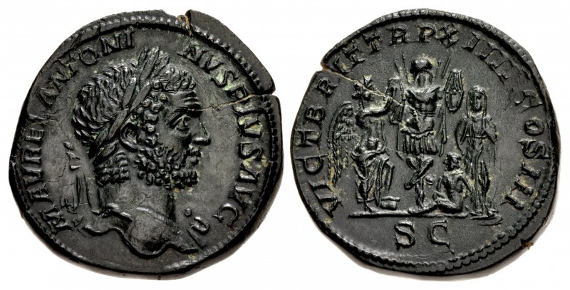 Caracalla. AD 198-217. Æ Sestertius (32mm, 24.50 g, 12h). Rome mint. Struck AD 2...