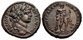 Caracalla. AD 198-217. Æ (26.5mm, 11.05 g, 1h). Nicopolis ad Istrum mint; Aurelius Gallus, legatus consularis. Struck AD 201-203.