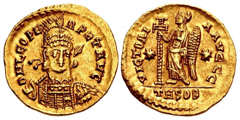 Leo I. AD 457-474. AV Solidus (20mm, 4.43 g, 6h). Thessalonica mint. Struck AD 4...