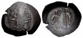 John Comnenus-Ducas. As emperor of Thessalonica, 1237-1242. Æ Trachy (26mm, 2.08 g, 6h). Series I. Thessalonica mint.