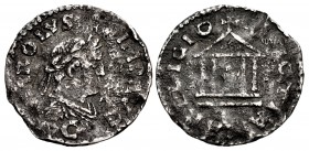 CAROLINGIANS. Charlemagne (Charles the Great). As Emperor Charles I, 800-814. AR Denier (20mm, 1.54 g, 3h). Class IV. Uncertain German C (Cologne or C...