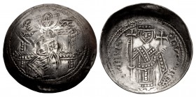 CRUSADERS, Lusignan Kingdom of Cyprus. Hugh I. 1205-1218. EL Bezant – Hyperpyron (27.5mm, 3.77 g, 6h). Type 2A.
