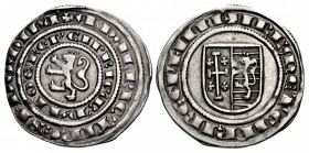 CRUSADERS, Lusignan Kingdom of Cyprus. Amaury, prince of Tyre. Usurper, 1306-1310. AR Gros (28mm, 4.38 g, 7h). Famagusta mint.