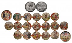 GERMANY, Württemberg (Herzogtum). Joseph Süß Oppenheimer. 1698?-1738. Repoussé Tin Schraubtaler – Box Medal (42mm, 19.10 g, 12h). Commemorating the Ri...