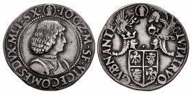 ITALY, Milano (Duchi). Giovanni Galeazzo Sforza. 1476-1494. AR Testone (29mm, 9.47 g, 3h).