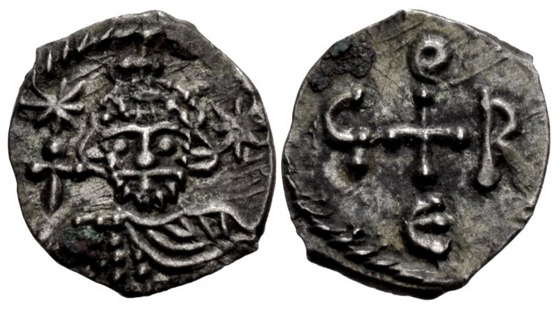 ITALY, Papale (Stato pontificio). Gregory III, with Emperor Leo III. 731-741. AR...