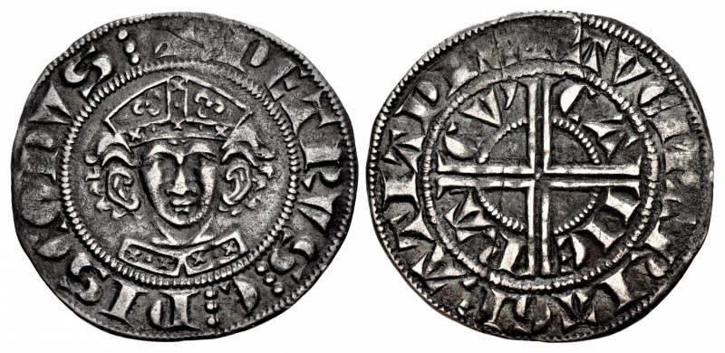 LOW COUNTRIES, Kamerijk (Cambrai). Peter III van Lévis-Mirepoix. 1309-1324. AR P...