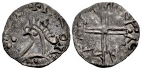 NORWAY. Olav III Haraldsson Kyrre (the Peaceful). 1067-1093. AR Penny (15.5mm, 0.95 g). Gunnar, moneyer. Struck circa 1070-1080.