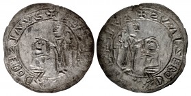 POLAND, Monarchy. Boleslaw III Krzywousty (Wrymouth). 1102-1138. AR Brakteat (26mm, 0.54 g).