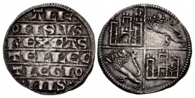 SPAIN, Castile & León. Alfonso X el Sabio (the Learned). 1252-1284. AR Quarter Maravedi (18.5mm, 1.13 g, 4h). Burgos mint.