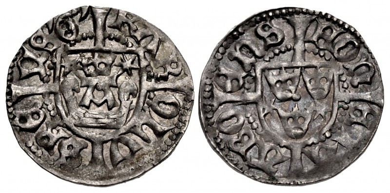 SWEDEN. Karl VIII Knutsson (Bonde). Third reign, 1467–1470. AR Örtug (19mm, 1.51...