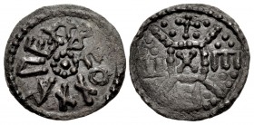 ANGLO-SAXON, Kings of East Anglia. Beonna. Circa 749-760/5. AR Sceatt (15mm, 0.96 g, 9h). Mint in northern East Anglia (Thetford?); Efe, moneyer. Stru...