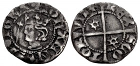 SCOTLAND. John Baliol. 1292-1296. AR Halfpenny (14mm, 0.63 g, 11h). Second (Class II) coinage. Berwick(?) mint.