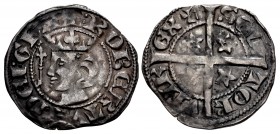 SCOTLAND. Robert Bruce. 1306-1329. AR Penny (20mm, 1.22 g, 10h). Class I. Berwick(?) mint. Struck 1318-early 1320s.