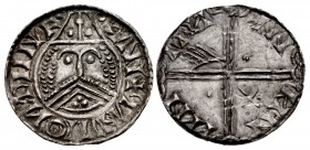 IRELAND, Hiberno-Norse. Phase IV. Circa 1055/60-1065. AR Penny (18mm, 0.66 g, 6h). ‘Scratched-Die’ coinage.