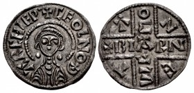 ANGLO-SAXON, Archbishops of Canterbury. Ceolnoth. 833-870. AR Penny (21mm, 1.21 g, 1h). Group II. Canterbury mint; Beornwulf, moneyer. Struck circa 85...