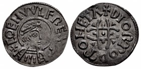 ANGLO-SAXON, Kings of Mercia. Coenwulf. 796-821. AR Penny (20.5mm, 1.28 g, 3h). Portrait type. Canterbury mint; Deormod, moneyer. Struck circa 810-812...