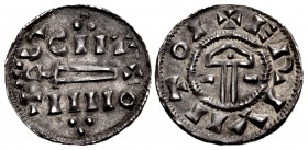 ANGLO-SAXON, Anglo-Viking (Hiberno-Norse Northumbria). St. Peter coinage. Circa 921-927. AR Penny (19mm, 1.19 g, 3hh). Sword/Hammer type. York mint. S...