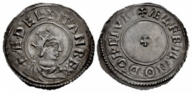 ANGLO-SAXON, Kings of Wessex. Æthelstan. 924-939. AR Penny (22mm, 1.20 g, 12h). Bust Crowned (BC) type (BMC viii). Canterbury mint; Ælfric, moneyer.