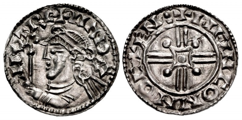 ANGLO-SAXON, Kings of All England. Harthacnut. 1035-1042. AR Penny (18mm, 1.11 g...