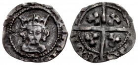 YORK (Restored). Richard III. 1483-1485. AR Halfpenny (12mm, 0.38 g, 12h). London mint; im: boar’s head/–.