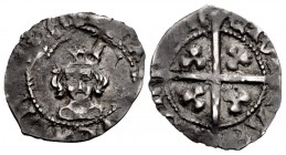 YORK (Restored). Richard III. 1483-1485. AR Halfpenny (13mm, 0.43 g, 4h). London mint; im: halved sun & rose.