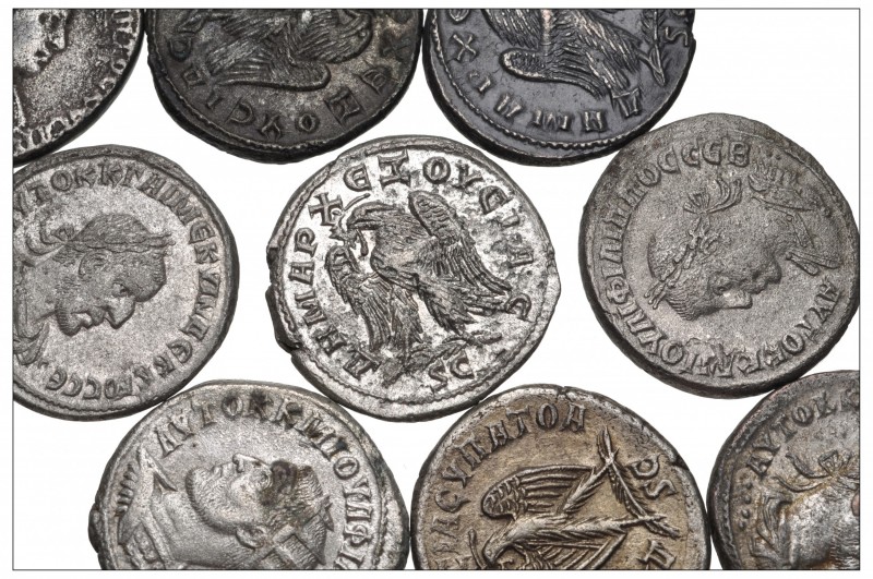 ROMAN. Provincial. Lot of one-hundred-seventy-five (175) AR Tetradrachms of Anti...