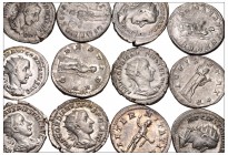 ROMAN. Imperial. A specialized collection of one-hundred-fifty-six (156) silver and bronze issues of Gordian III.