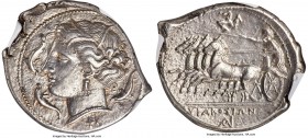 SICILY. Syracuse. Agathocles (317-289 BC). AR tetradrachm (30mm, 17.16 gm, 8h). NGC AU 5/5 - 4/5, Fine Style. Pre-royal coinage, ca. 310-305 BC, Fi-, ...