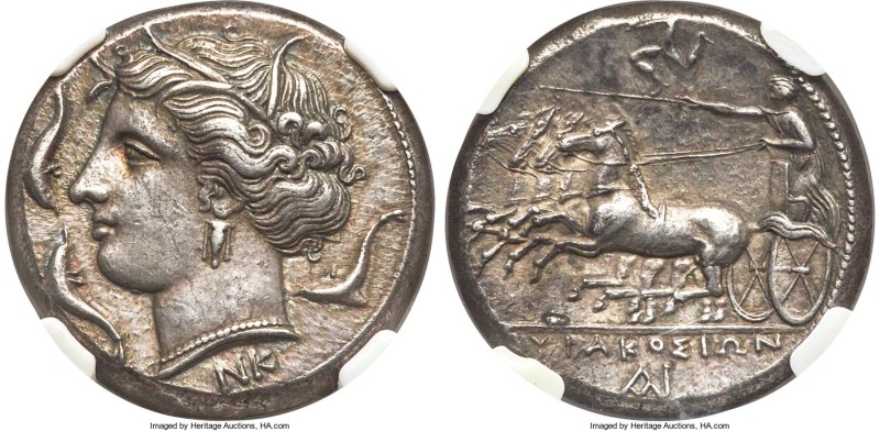 SICILY. Syracuse. Agathocles (317-289 BC). AR tetradrachm (25mm, 17.08 gm, 6h). ...