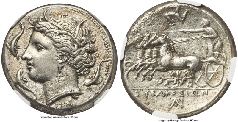 SICILY. Syracuse. Agathocles (317-289 BC). AR tetradrachm (27mm, 17.07 gm, 7h). ...