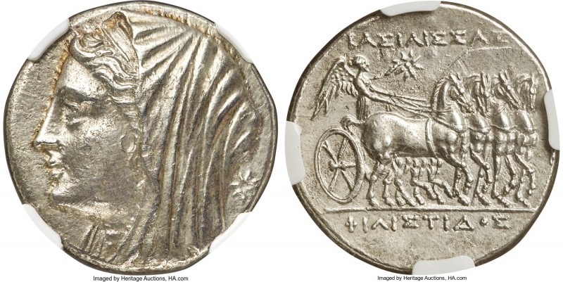 SICILY. Syracuse. Philistis, wife of Hieron II (275-215 BC). AR 16-litrae (26mm,...