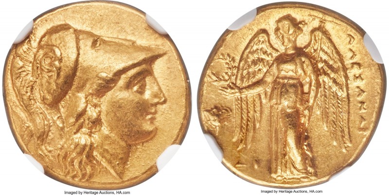 MACEDONIAN KINGDOM. Alexander III the Great (336-323 BC). AV stater (18mm, 8.58 ...
