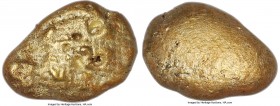 IONIA. Uncertain mint. Ca. 650-625 BC. EL stater (20mm, 14.78 gm). Choice VF. Lydo-Milesian standard. Convex surface with head of eagle (?) left, with...
