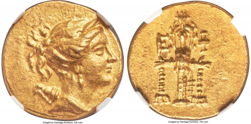 IONIA. Ephesus. Ca. 133-88 BC. AV stater (19mm, 8.47 gm, 11h). NGC Choice AU 5/5...