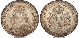 Louis XVI Ecu 1791-A MS64 NGC, Paris mint, KM564.1, Dav-1333. Deeply toned and original. A highly attractive 18th century Ecu. Ex. Heritage Auction #3...